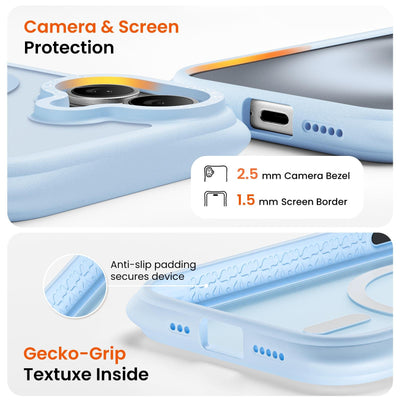 Airbuffer Gecko-Grip Case for iPhone 16 Series