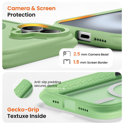 Airbuffer Gecko-Grip Case for iPhone 16 Series