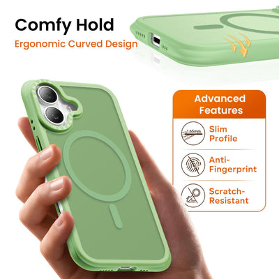 Airbuffer Gecko-Grip Case for iPhone 16 Series