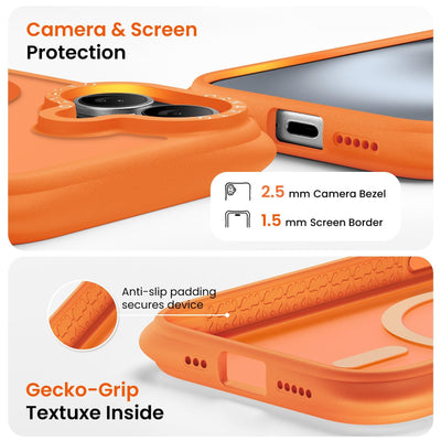 Airbuffer Gecko-Grip Case for iPhone 16 Series