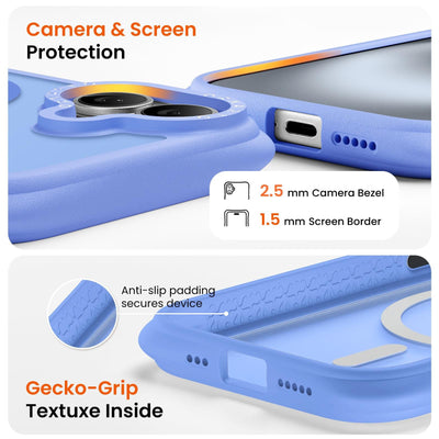 Airbuffer Gecko-Grip Case for iPhone 16 Series