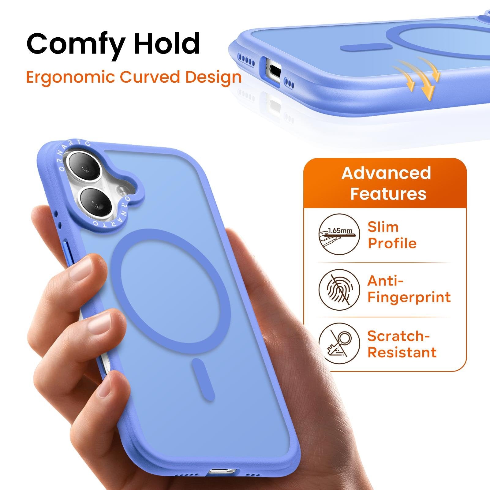 Airbuffer Gecko-Grip Case for iPhone 16 Series