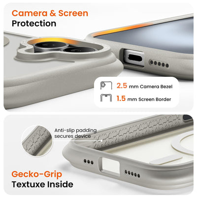 Airbuffer Gecko-Grip Case for iPhone 16 Series