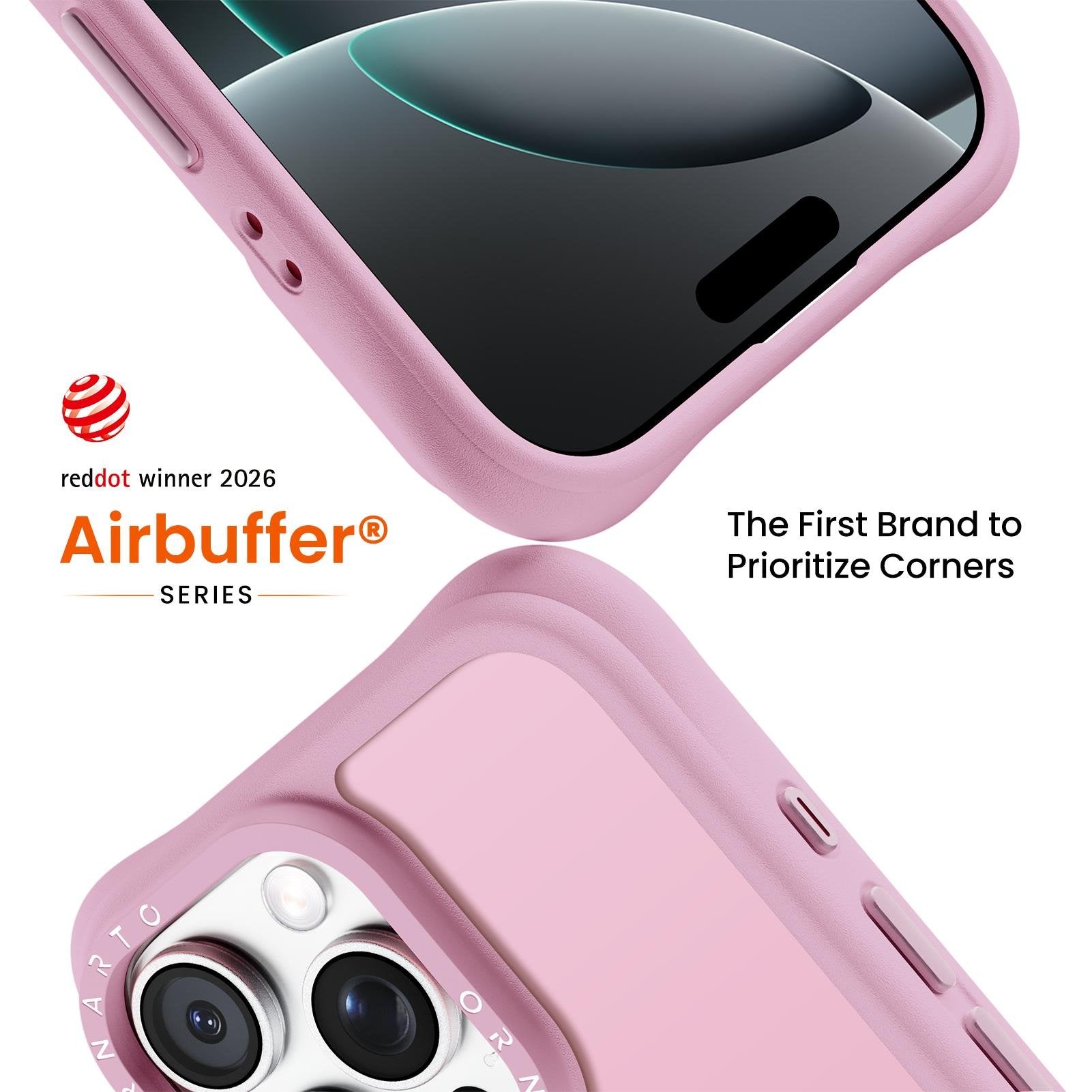 Airbuffer Gecko-Grip Case for iPhone 16 Series