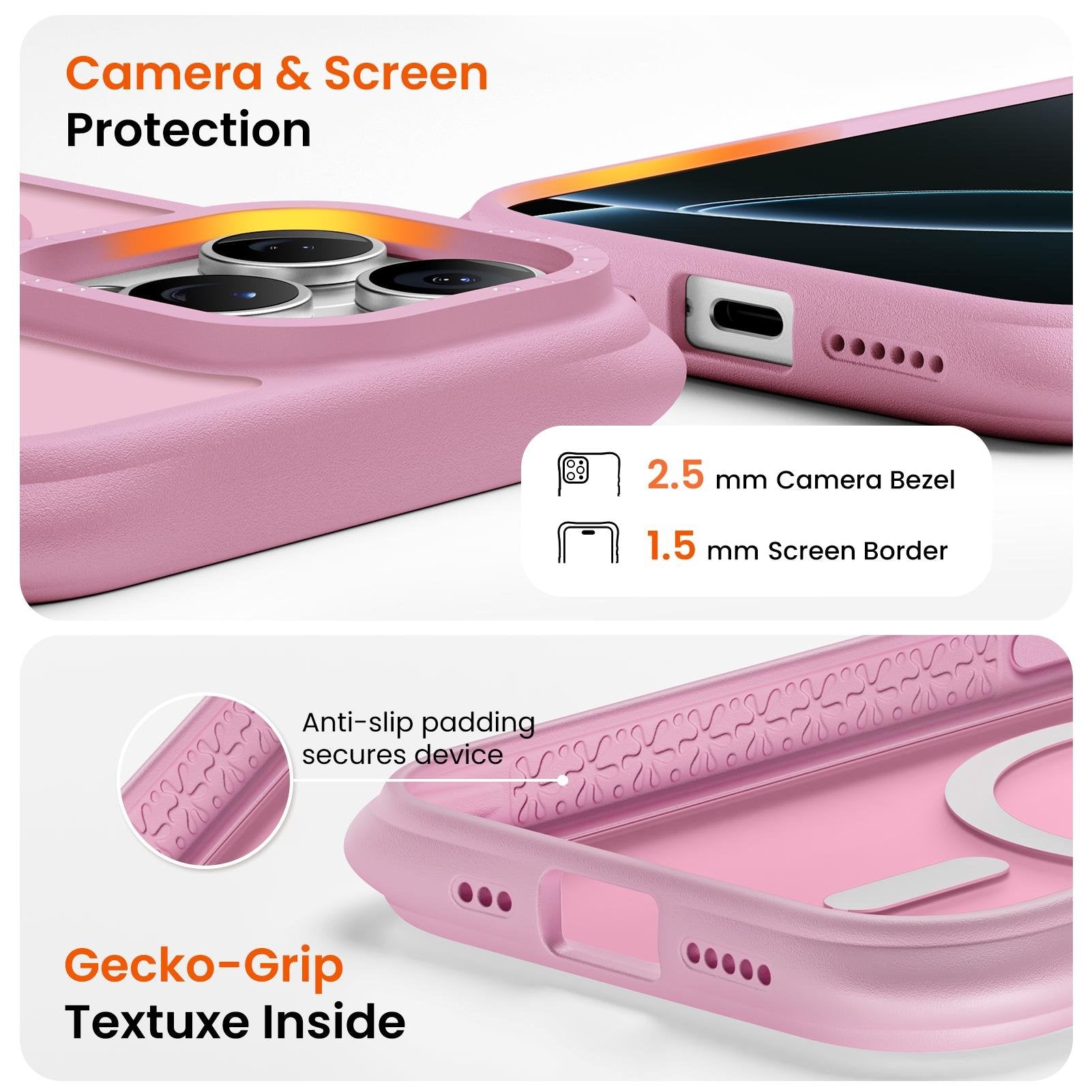 Airbuffer Gecko-Grip Case for iPhone 16 Series