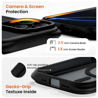 Airbuffer Gecko-Grip Case for iPhone 16 Series