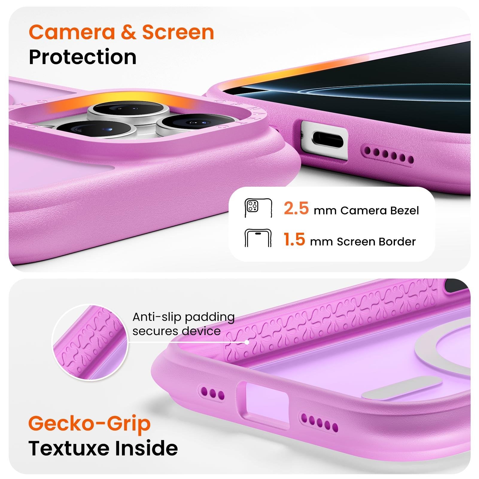 Airbuffer Gecko-Grip Case for iPhone 16 Series