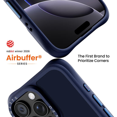 Airbuffer Gecko-Grip Case for iPhone 16 Series