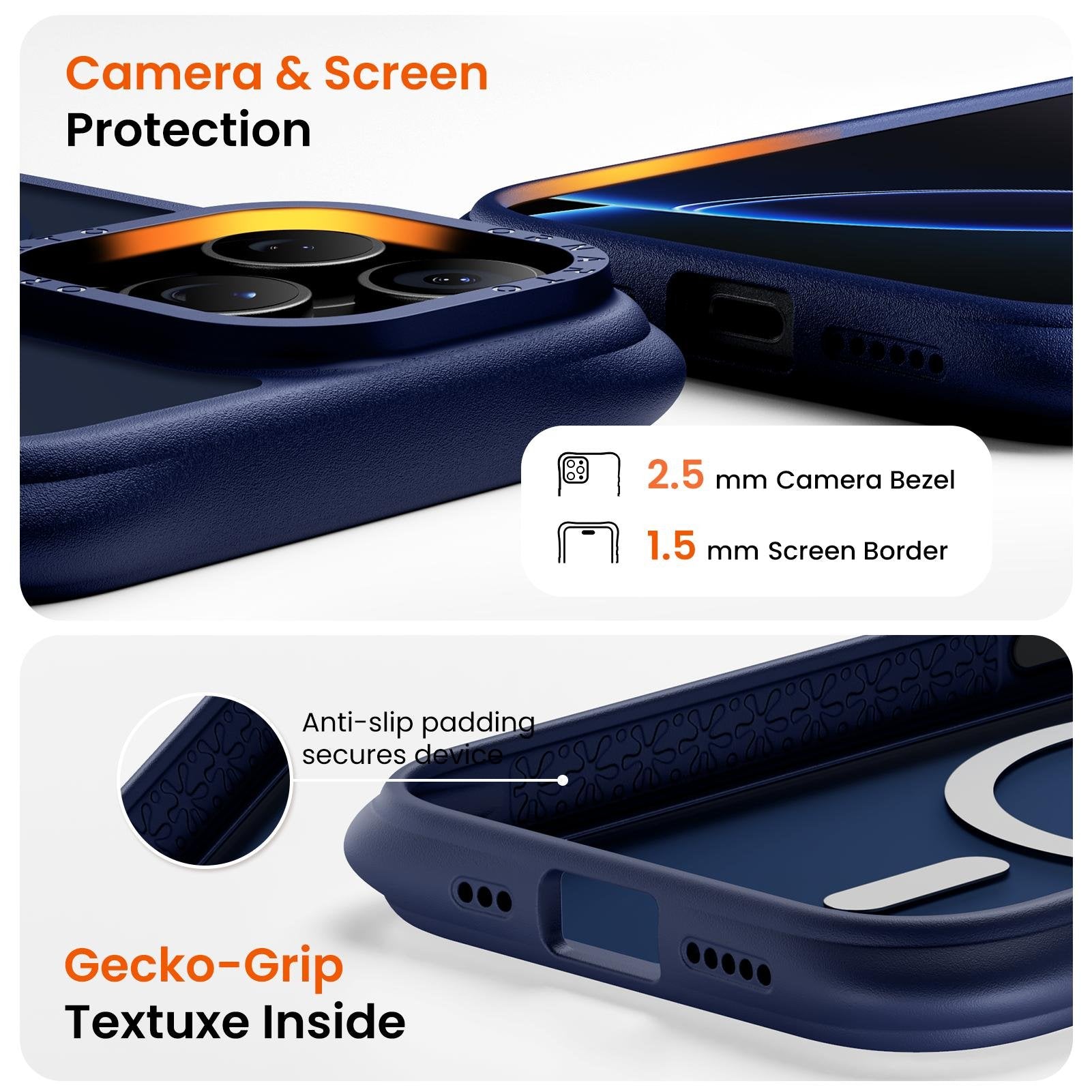 Airbuffer Gecko-Grip Case for iPhone 16 Series
