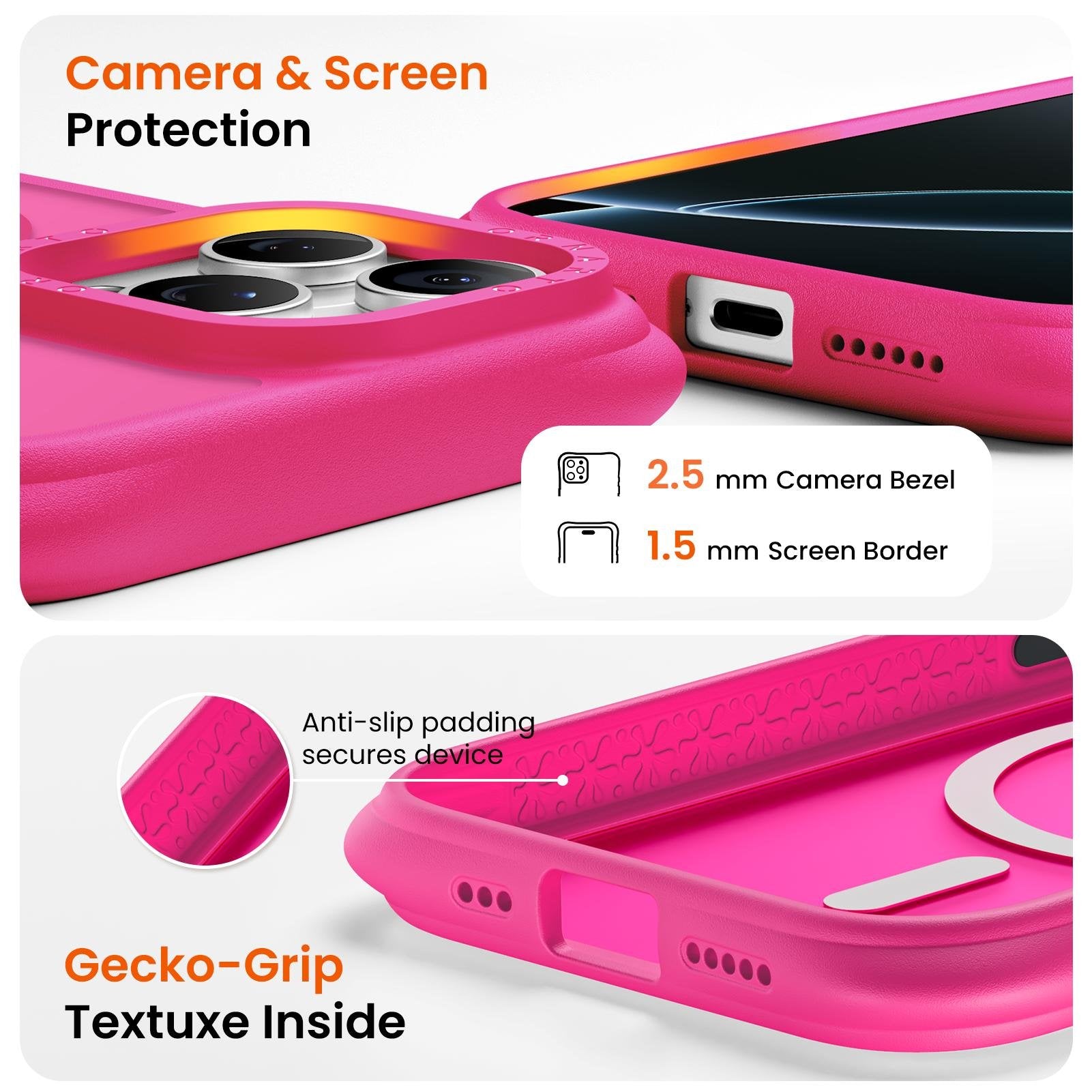 Airbuffer Gecko-Grip Case for iPhone 16 Series