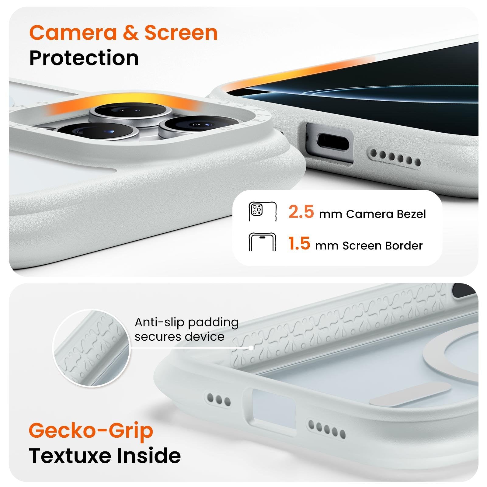 Airbuffer Gecko-Grip Case for iPhone 16 Series