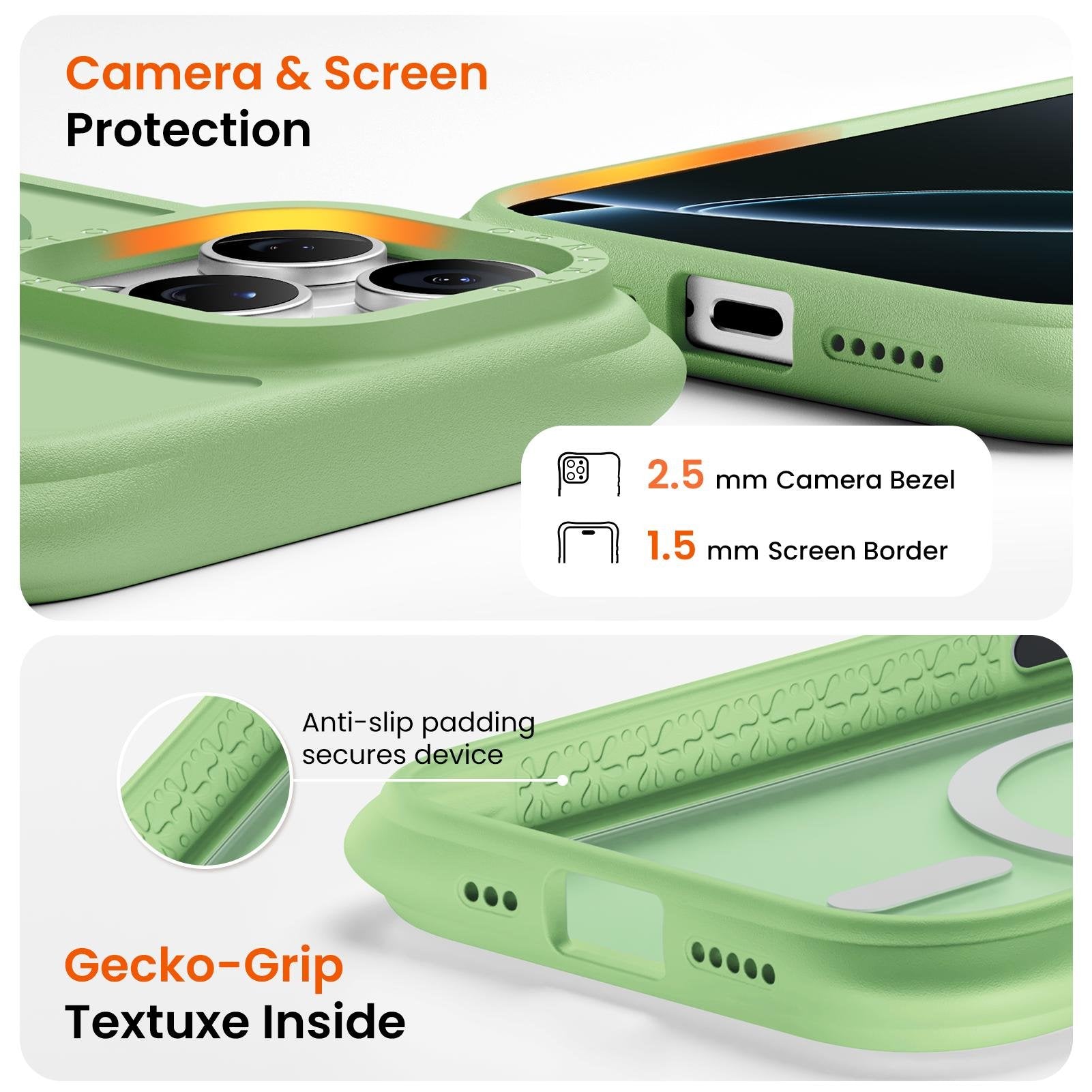 Airbuffer Gecko-Grip Case for iPhone 16 Series