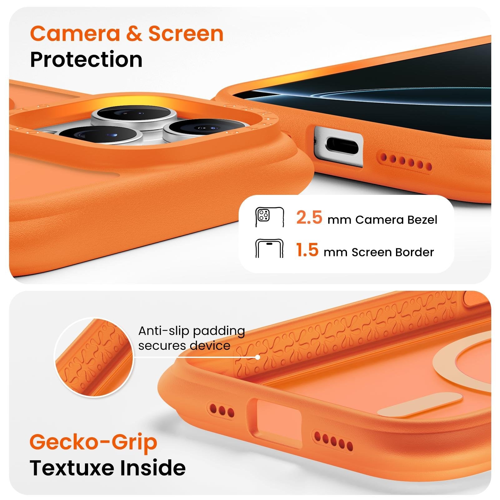 Airbuffer Gecko-Grip Case for iPhone 16 Series