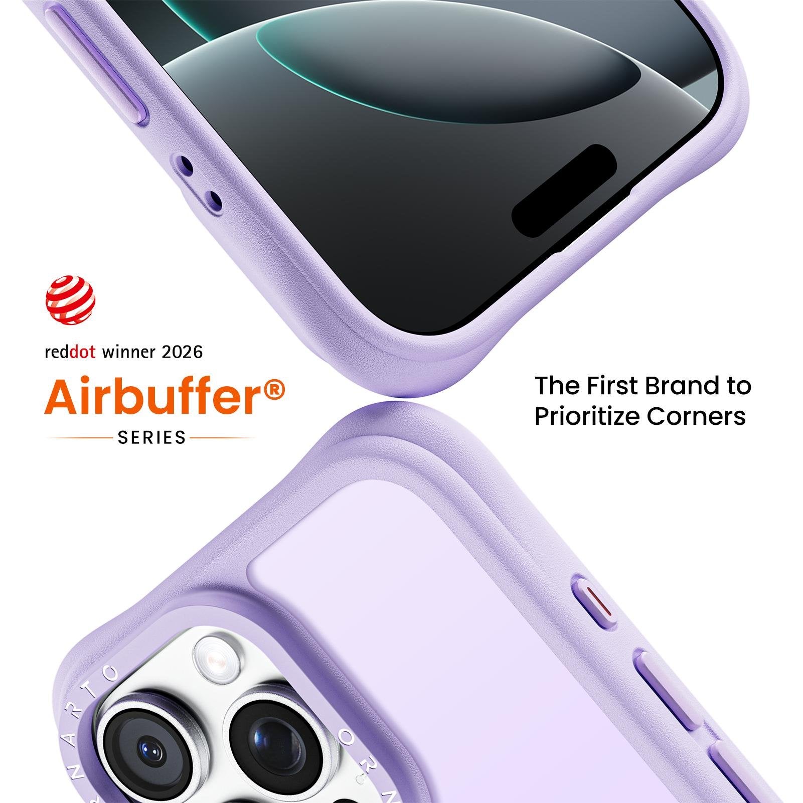 Airbuffer Gecko-Grip Case for iPhone 16 Series