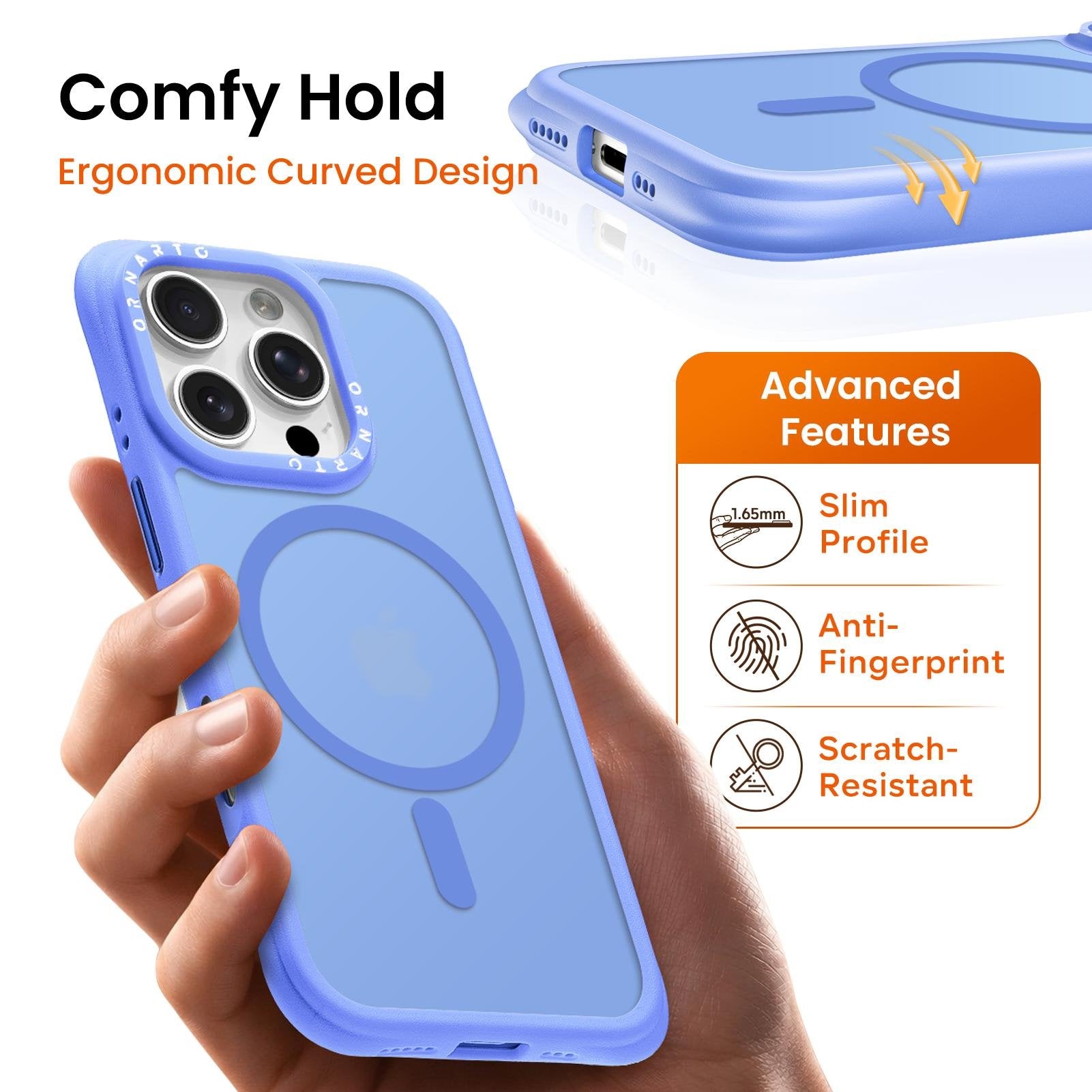 Airbuffer Gecko-Grip Case for iPhone 16 Series