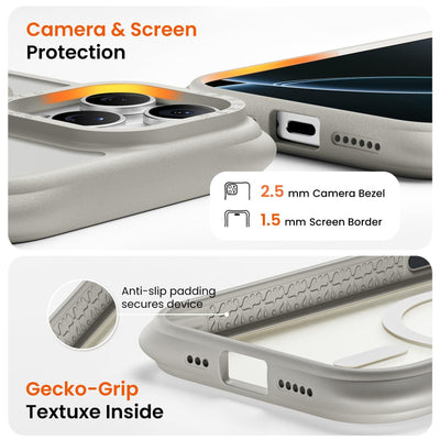 Airbuffer Gecko-Grip Case for iPhone 16 Series