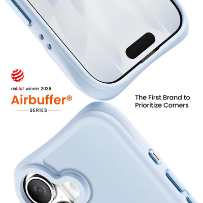 Airbuffer Gecko-Grip Case für iPhone 17 Serie