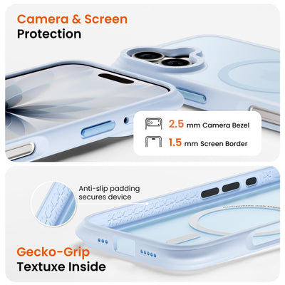 Airbuffer Gecko-Grip Case für iPhone 17 Serie