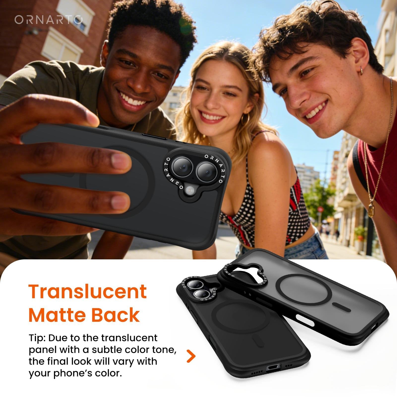 Airbuffer Gecko-Grip Case für iPhone 17 Serie