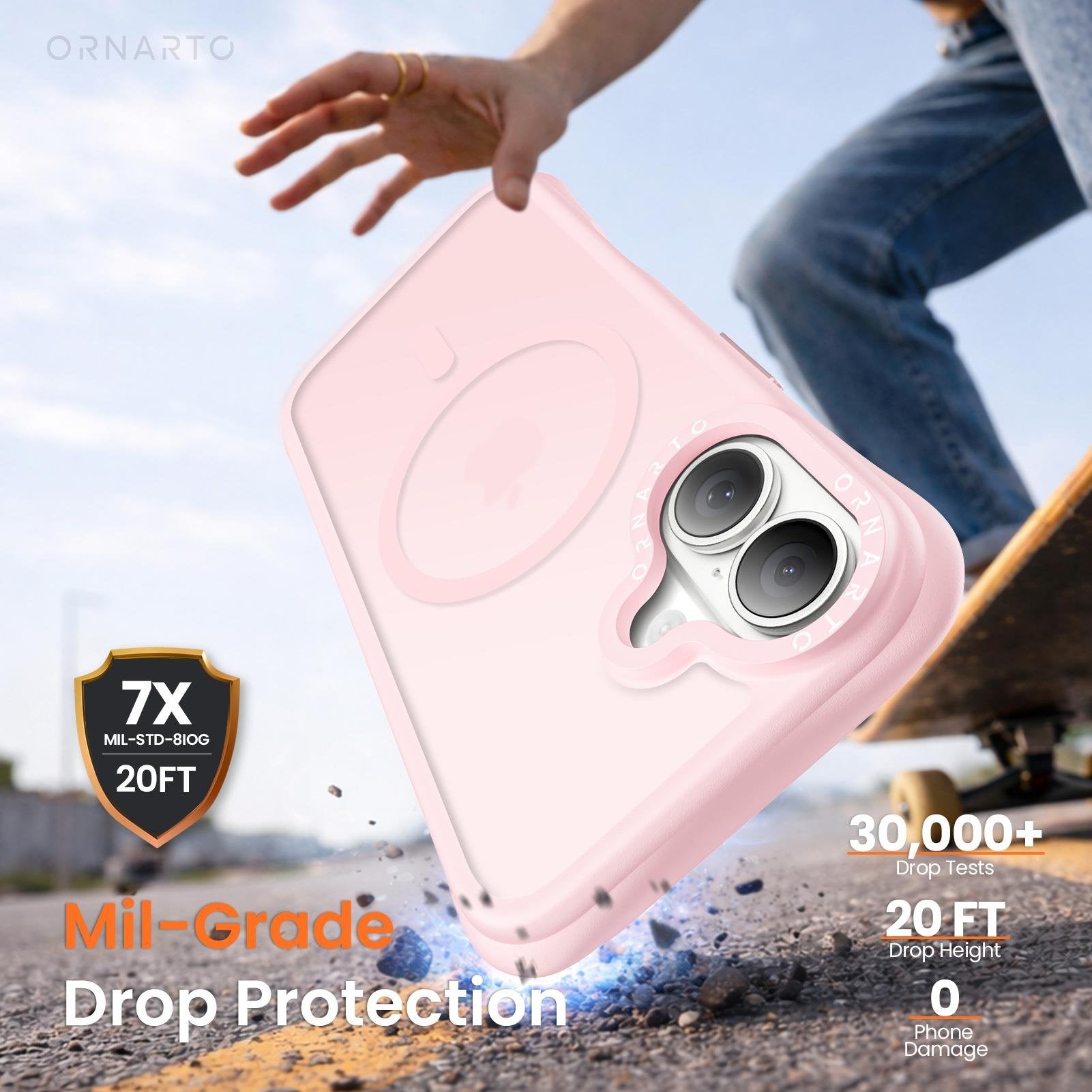 Airbuffer Gecko-Grip Case für iPhone 17 Serie