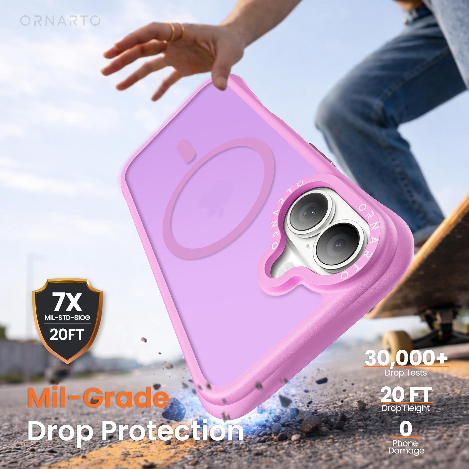 Airbuffer Gecko-Grip Case für iPhone 17 Serie