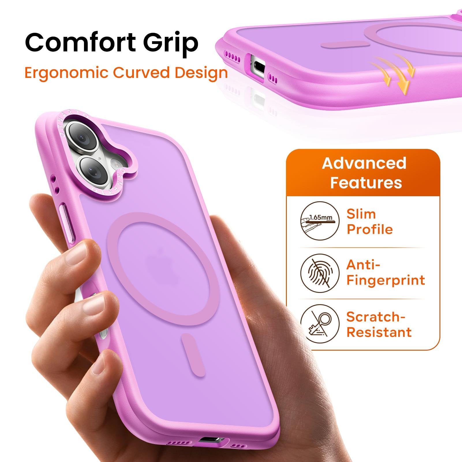 Airbuffer Gecko-Grip Case für iPhone 17 Serie