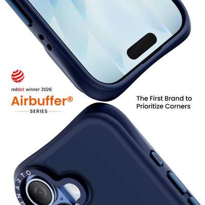 Airbuffer Gecko-Grip Case für iPhone 17 Serie