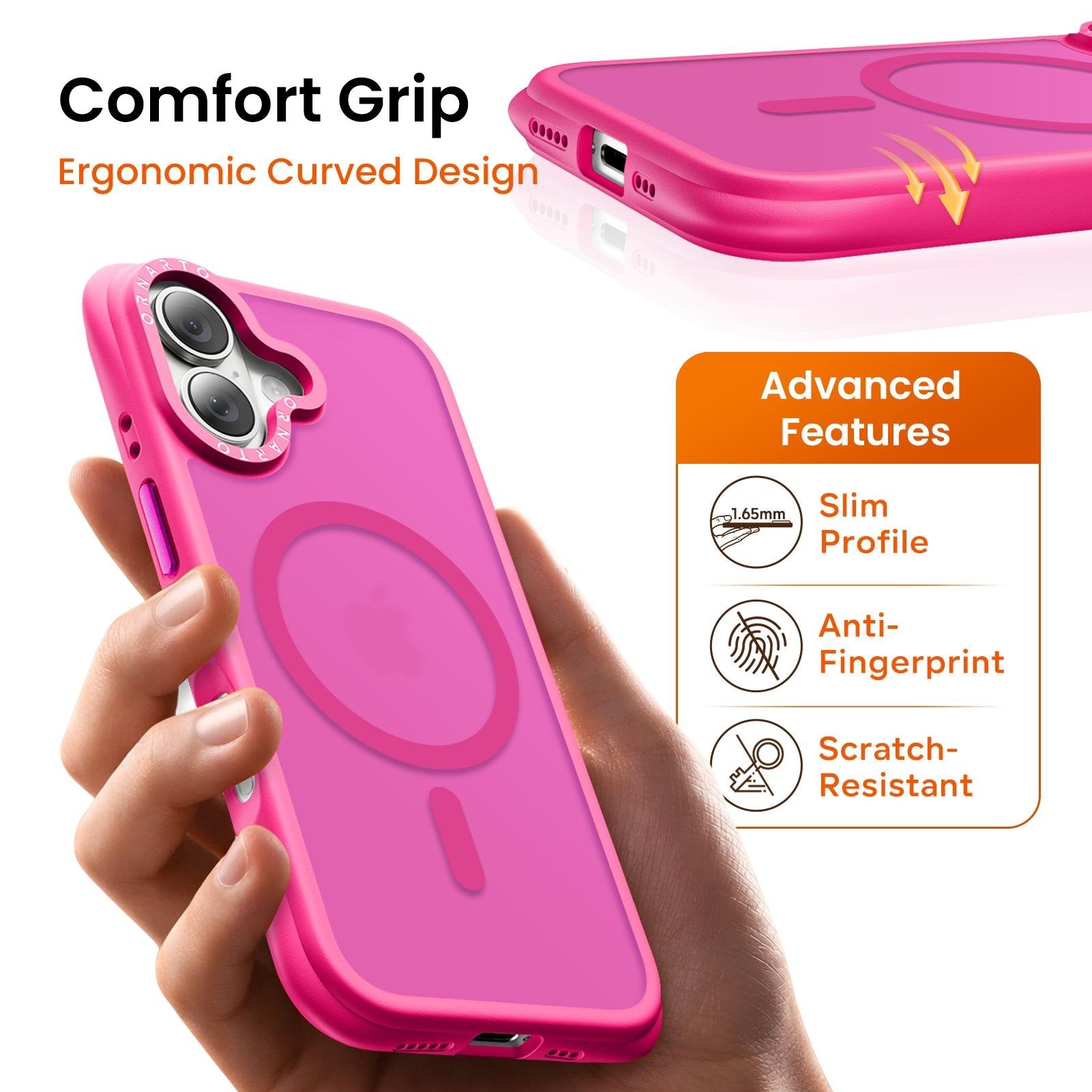 Airbuffer Gecko-Grip Case für iPhone 17 Serie