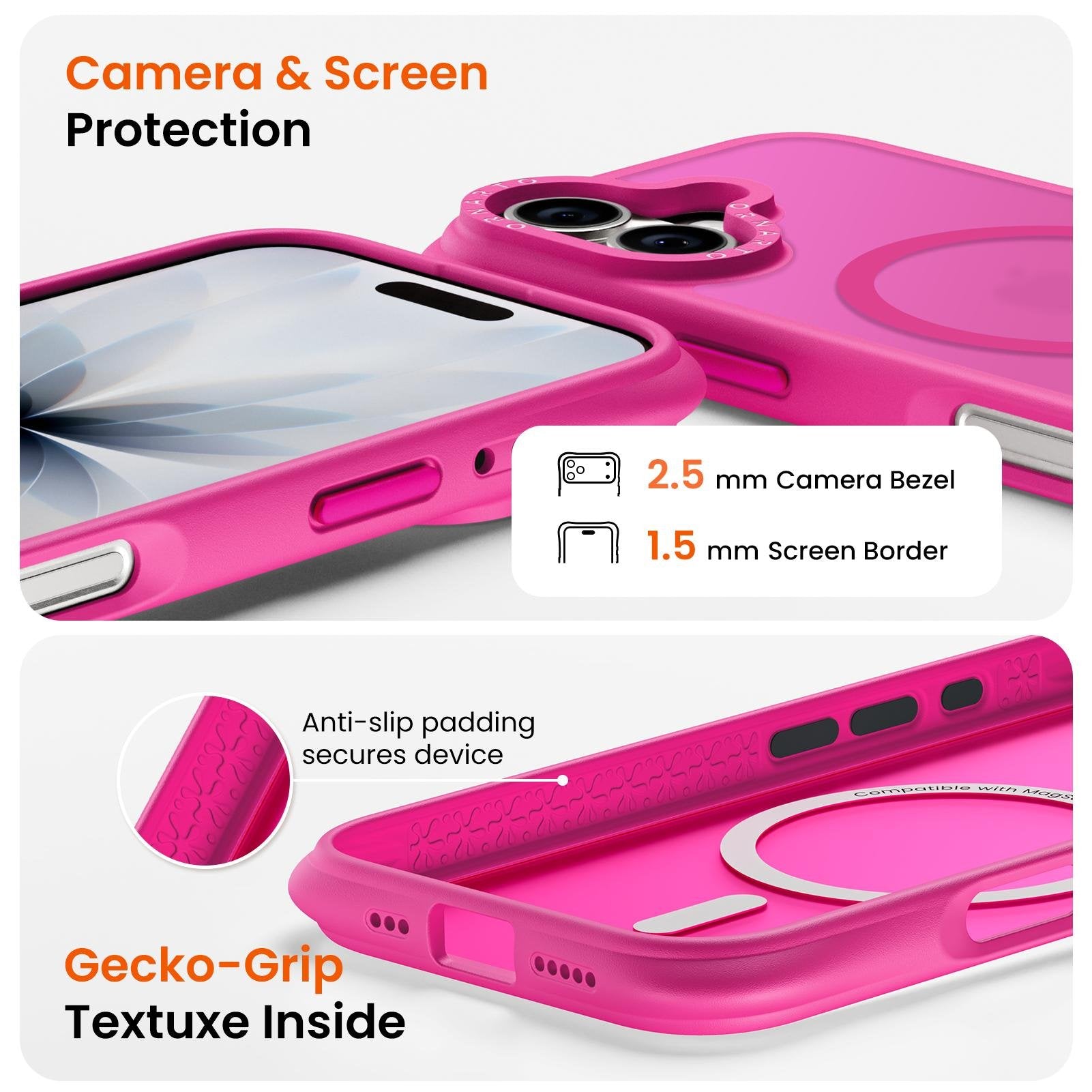 Airbuffer Gecko-Grip Case für iPhone 17 Serie