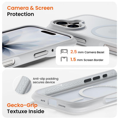 Airbuffer Gecko-Grip Case für iPhone 17 Serie