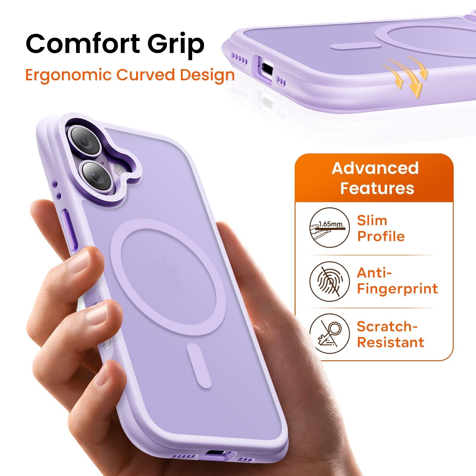 Airbuffer Gecko-Grip Case für iPhone 17 Serie
