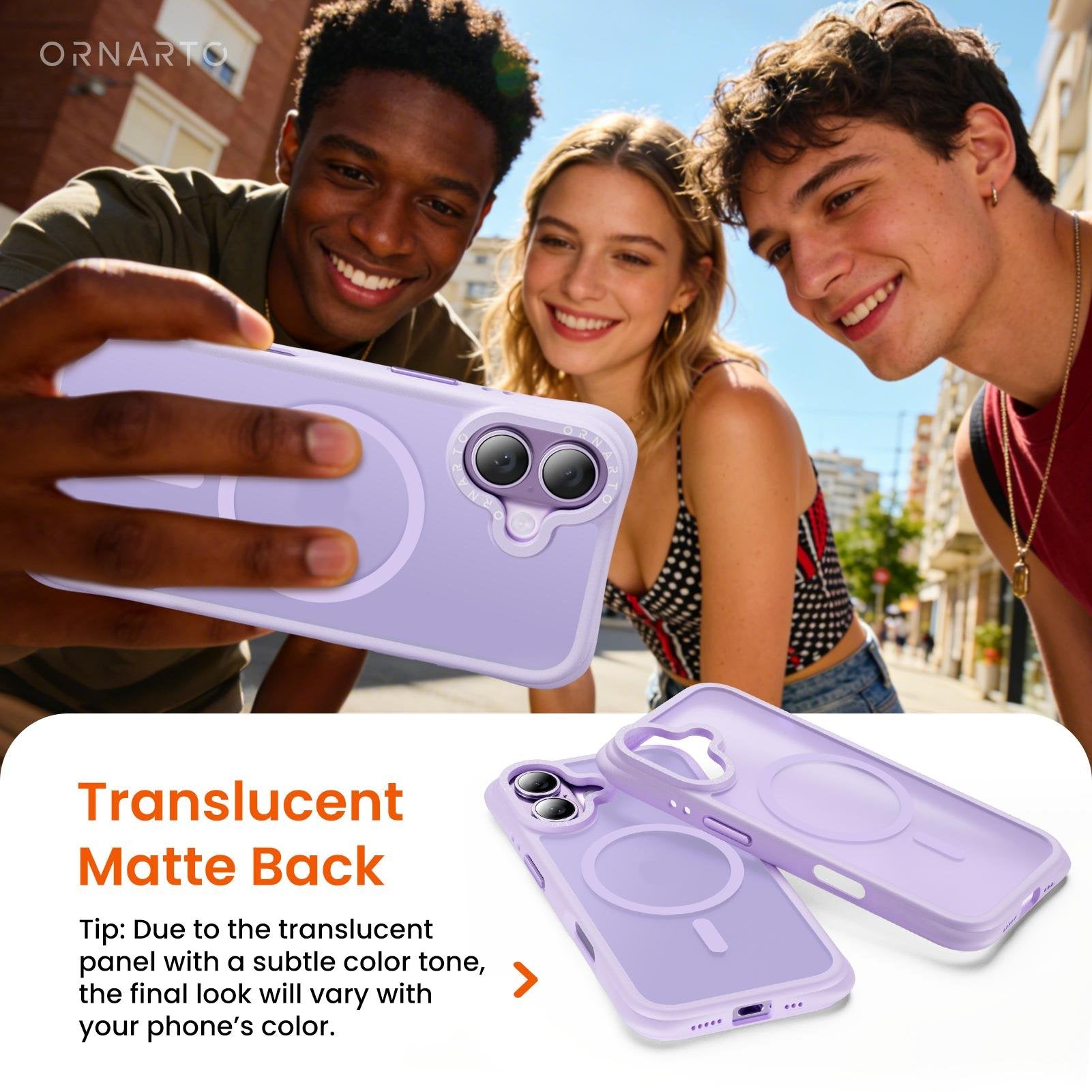 Airbuffer Gecko-Grip Case für iPhone 17 Serie