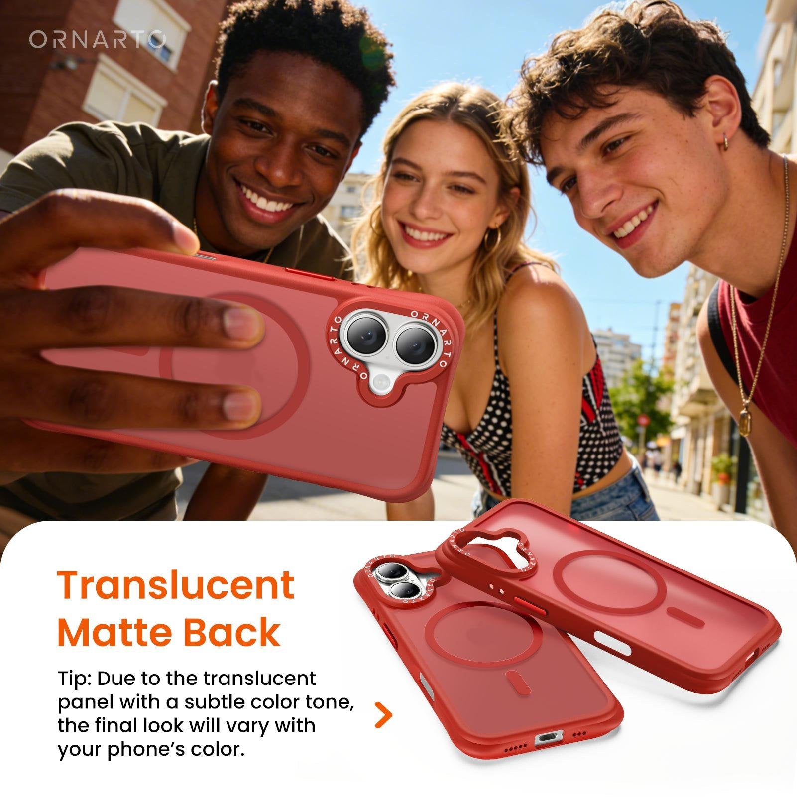 Airbuffer Gecko-Grip Case für iPhone 17 Serie