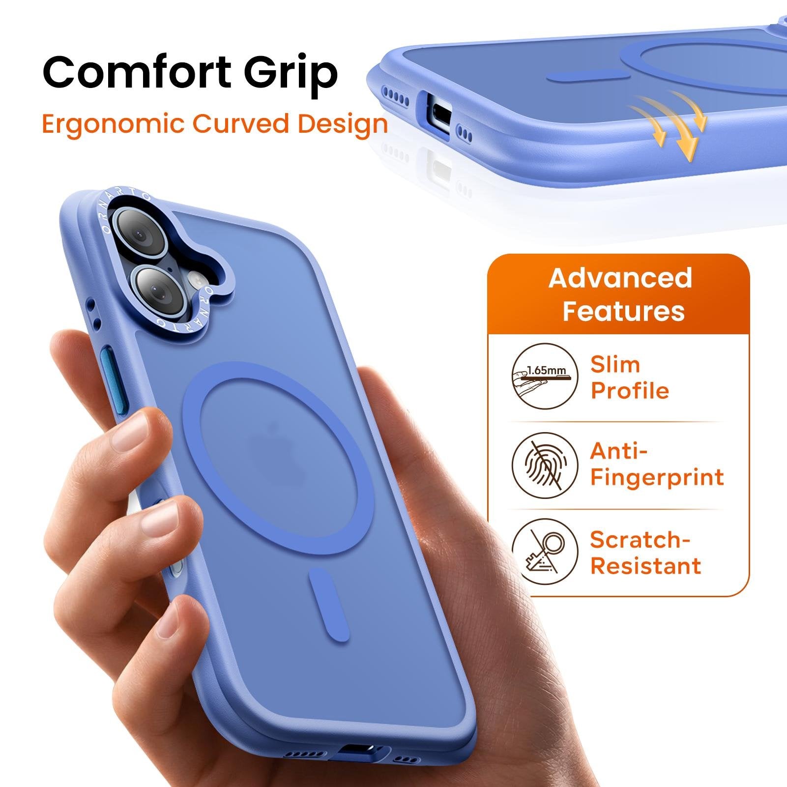 Airbuffer Gecko-Grip Case für iPhone 17 Serie