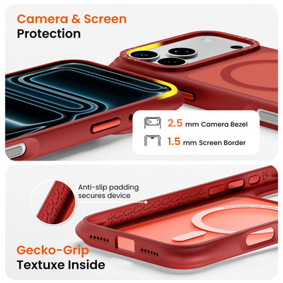 Airbuffer Gecko-Grip Case für iPhone 17 Serie