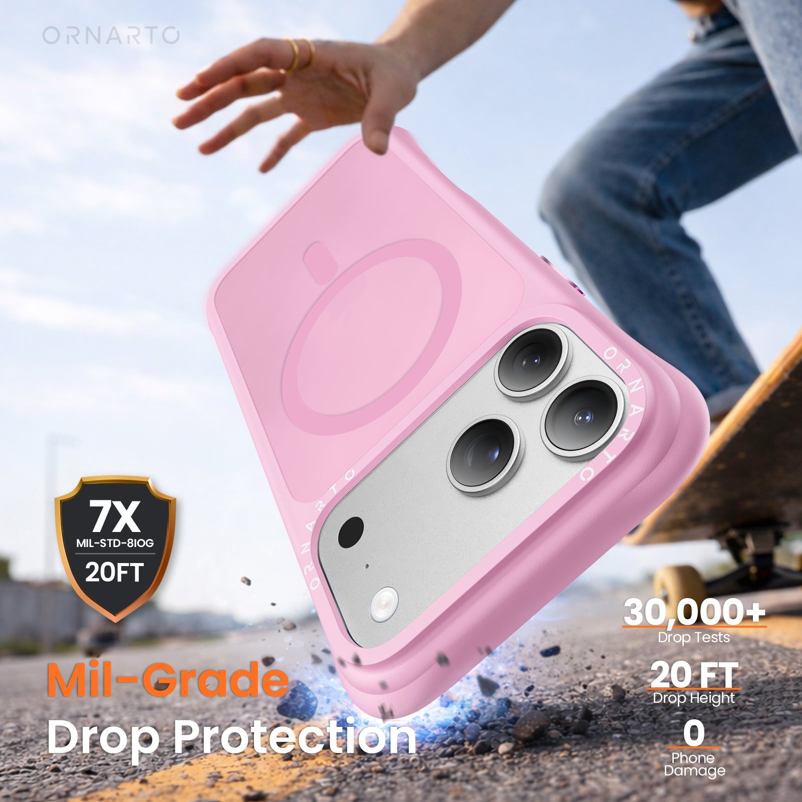 Airbuffer Gecko-Grip Case für iPhone 17 Serie