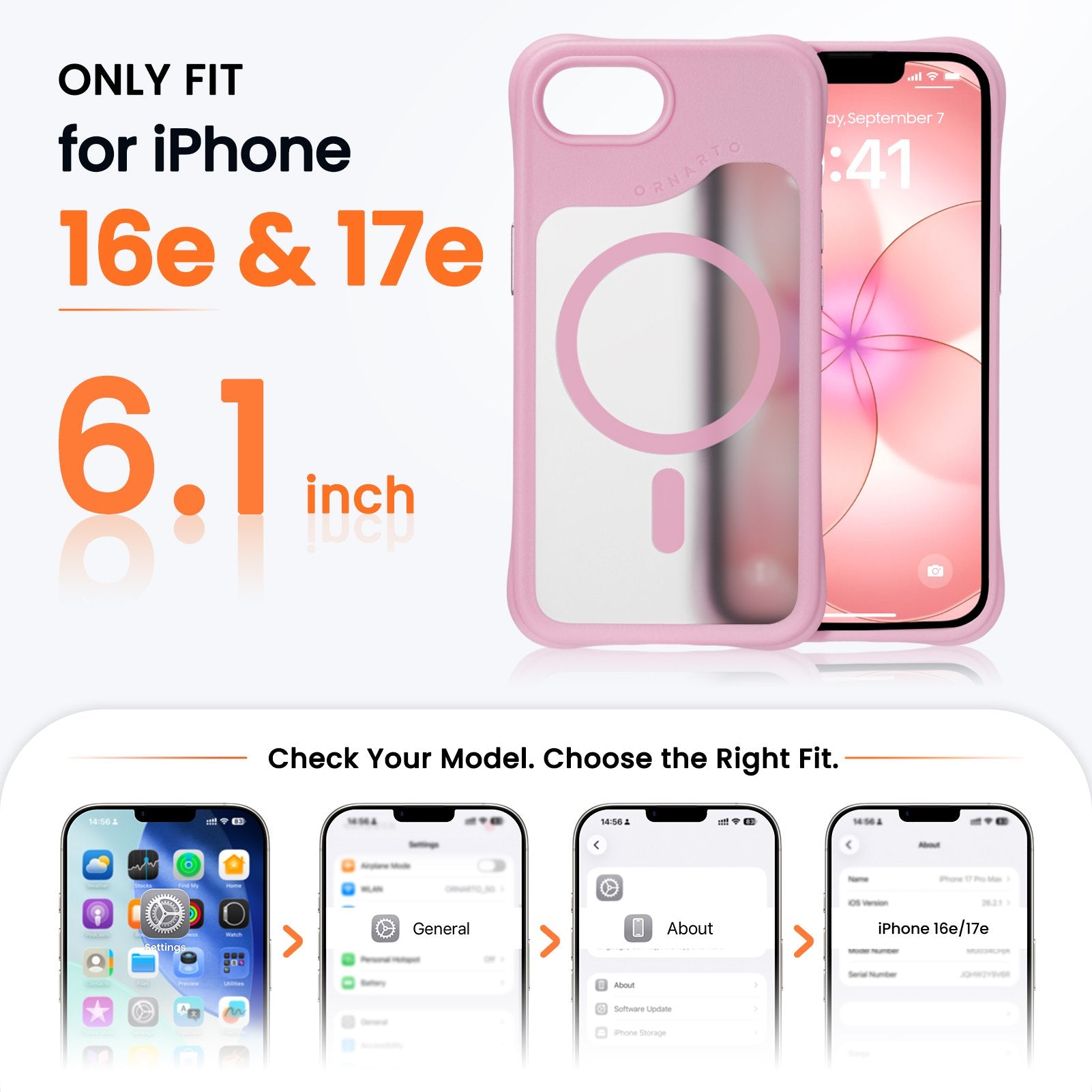 Airbuffer Gecko-Grip Case for iPhone 16e | 17e