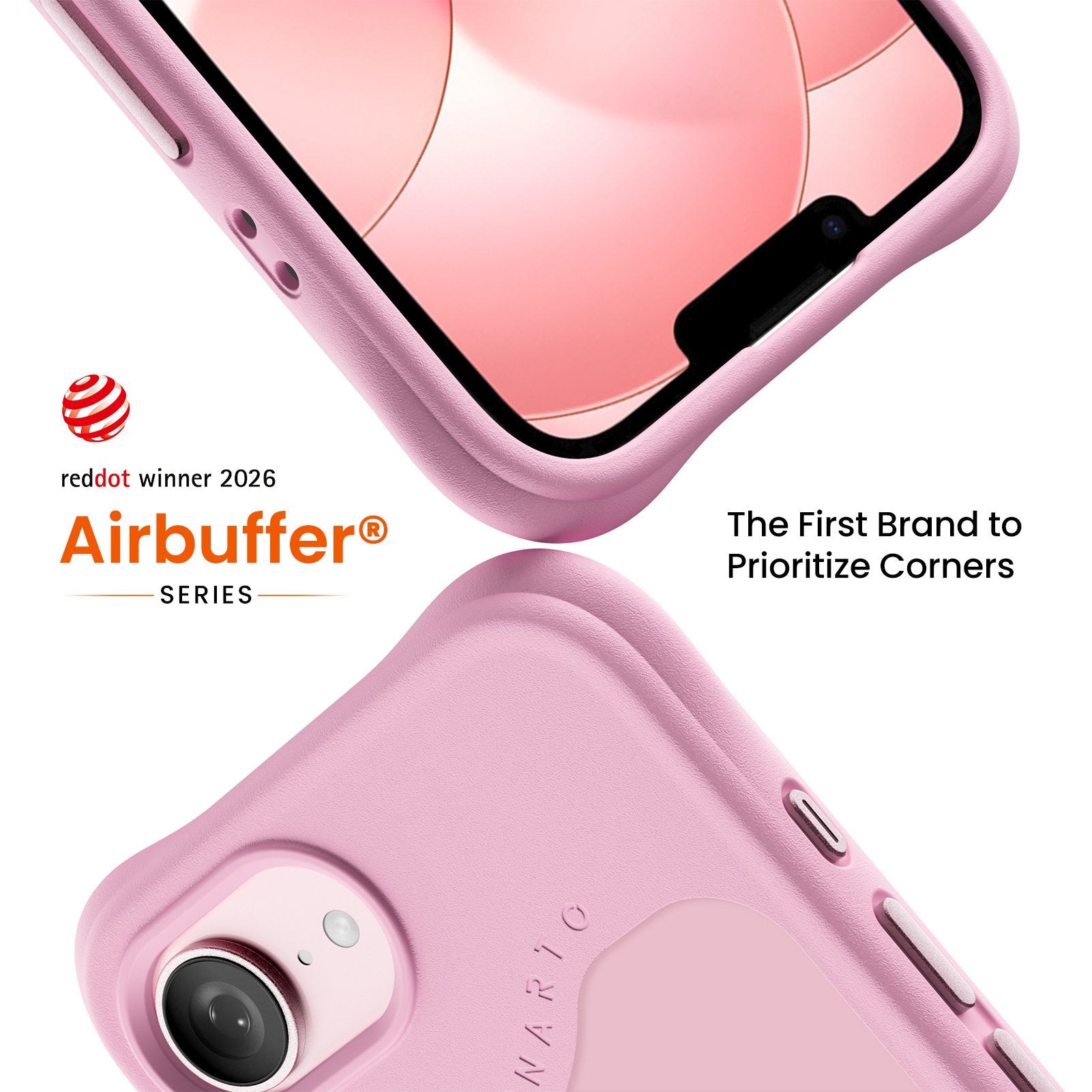 Airbuffer Gecko-Grip Case for iPhone 16e | 17e