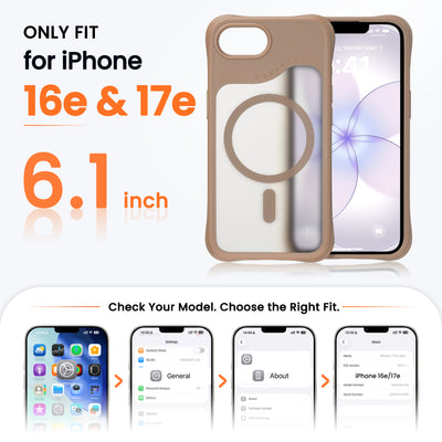 Airbuffer Gecko-Grip Case for iPhone 16e | 17e