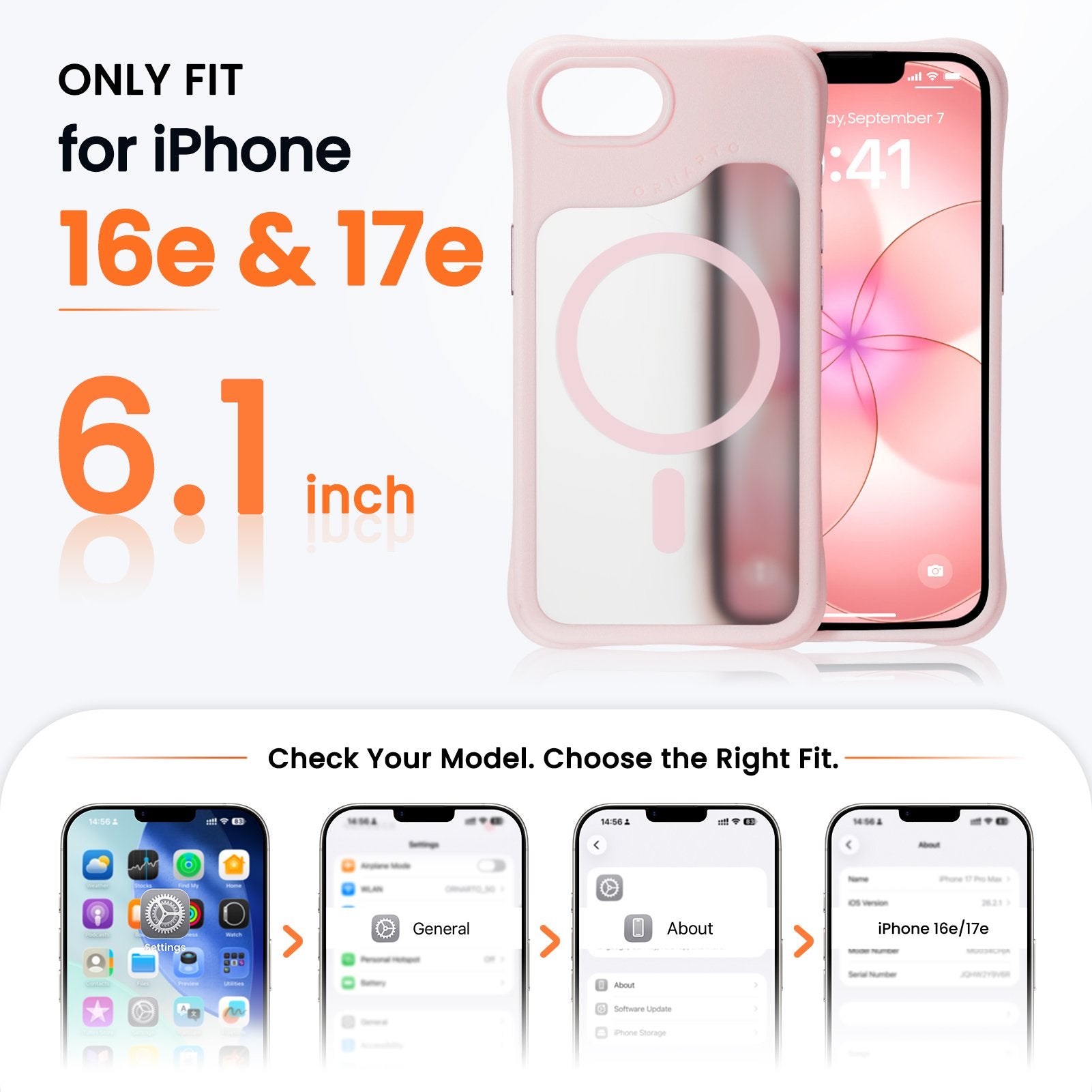 Airbuffer Gecko-Grip Case for iPhone 16e | 17e