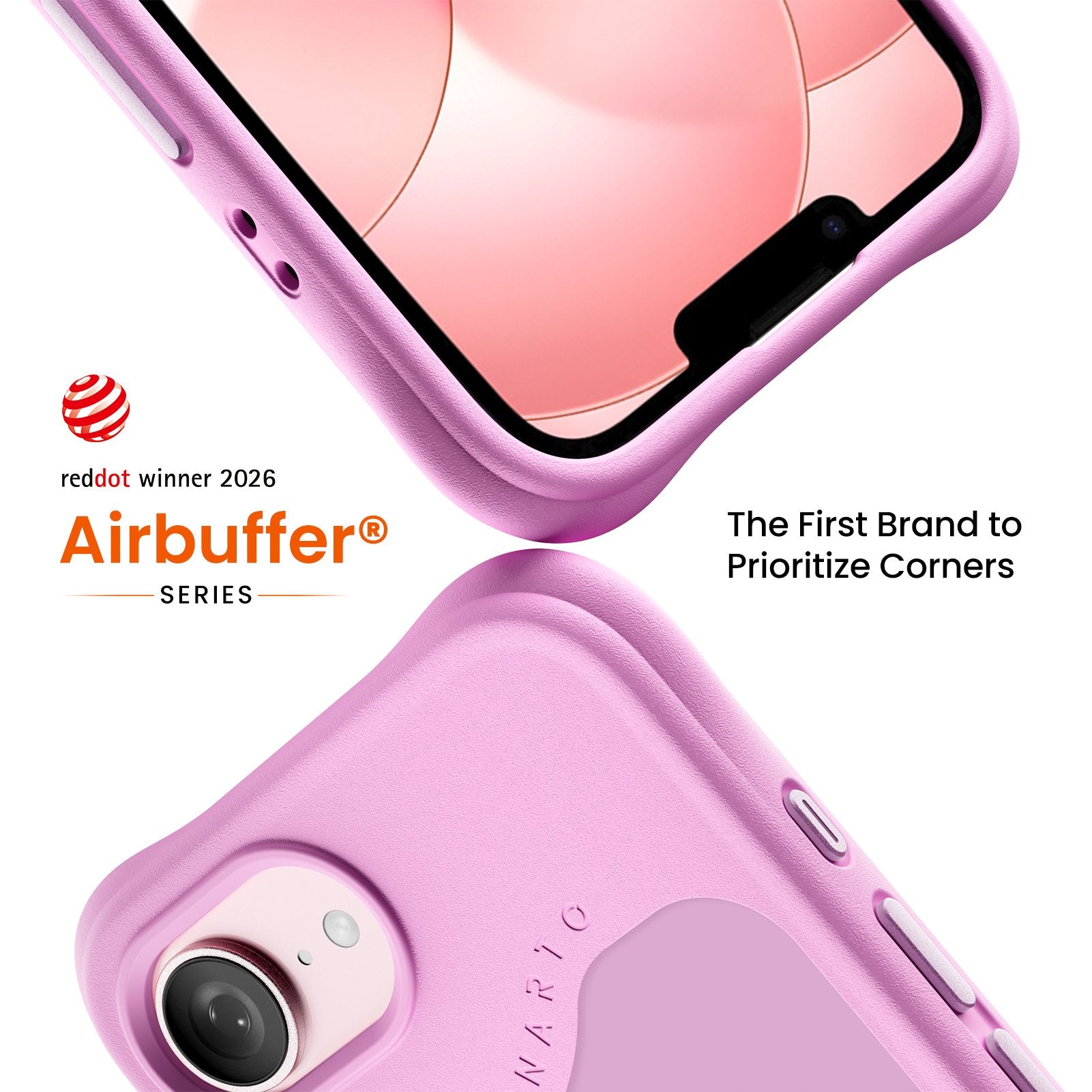 Airbuffer Gecko-Grip Case for iPhone 16e | 17e