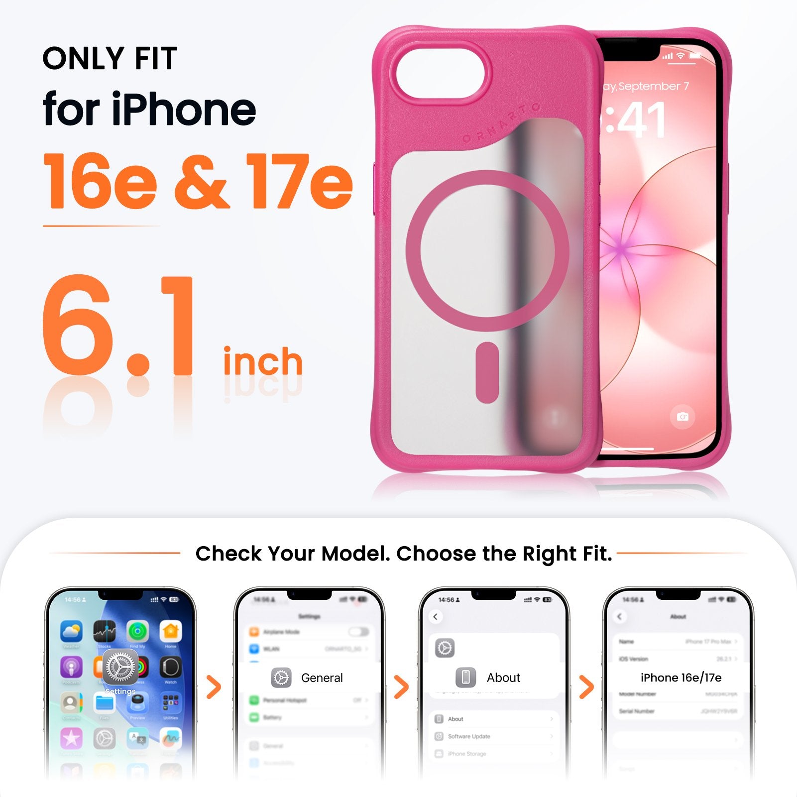 Airbuffer Gecko-Grip Case for iPhone 16e | 17e