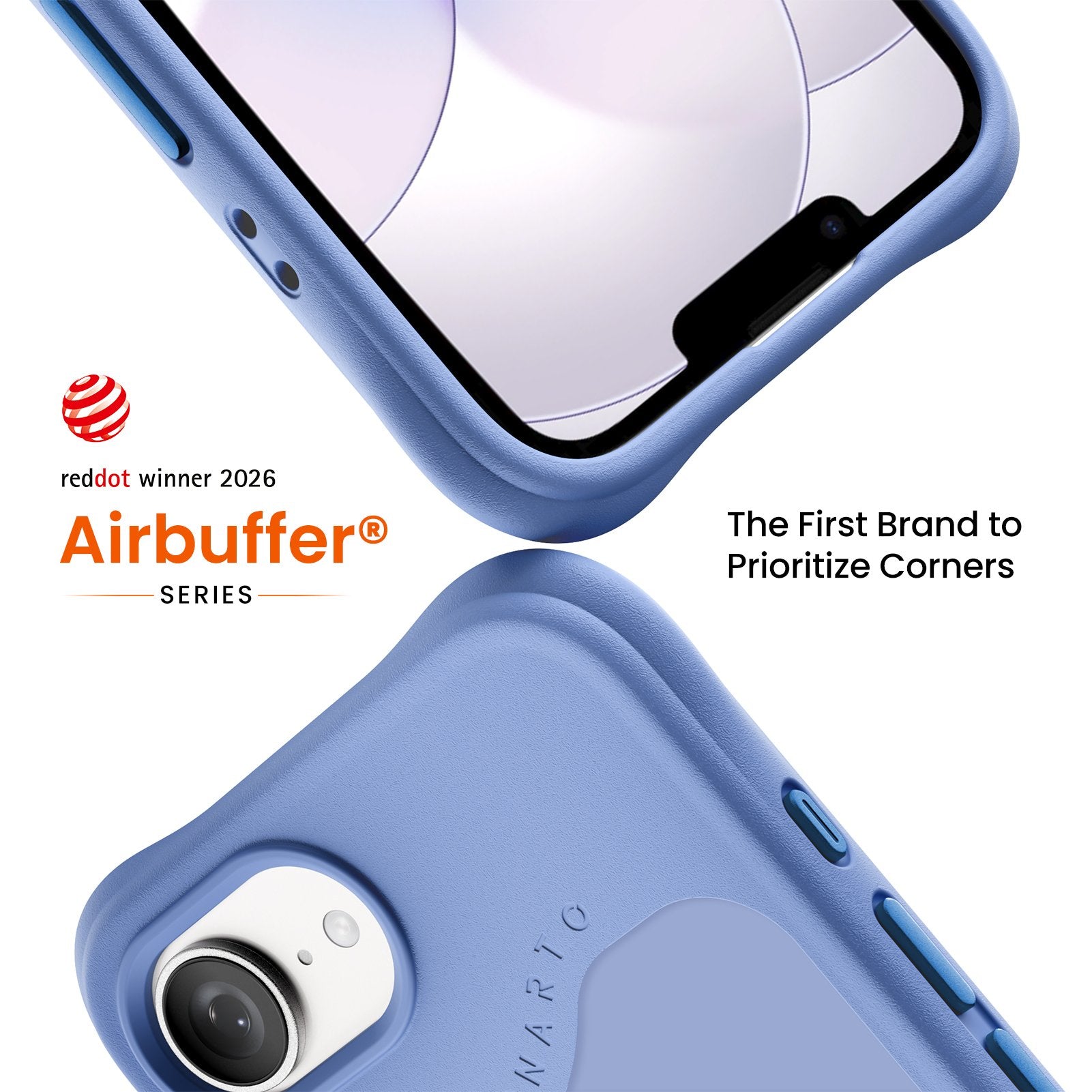 Airbuffer Gecko-Grip Case for iPhone 16e | 17e