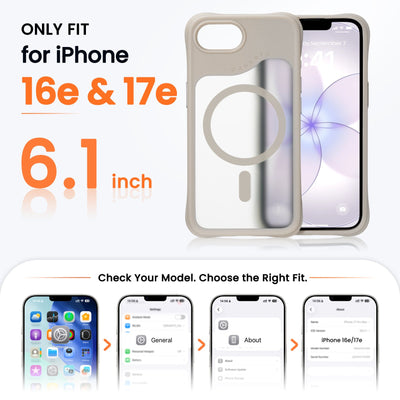 Airbuffer Gecko-Grip Case for iPhone 16e | 17e