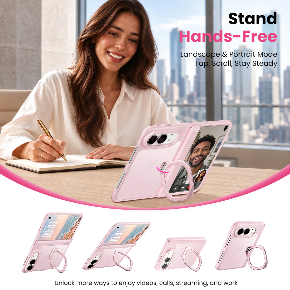 Airbuffer Kickstand Case for iPhone Duo