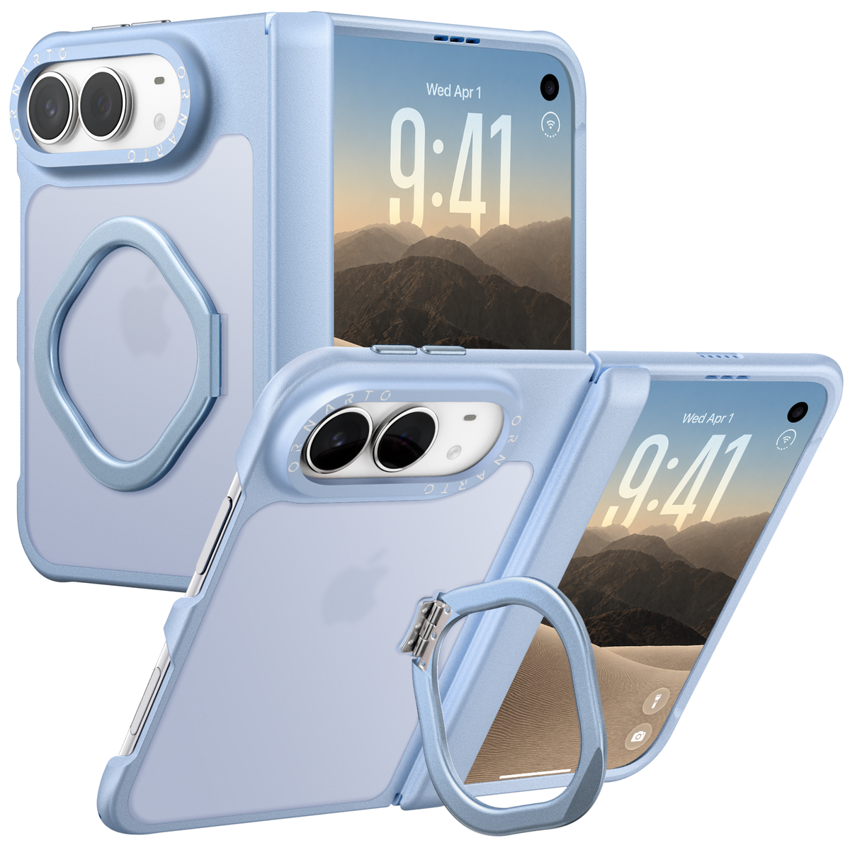 Airbuffer Kickstand Case for iPhone Duo