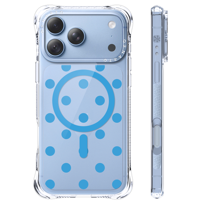 Airbuffer Polka Dot Clear Case for iPhone 18 Series