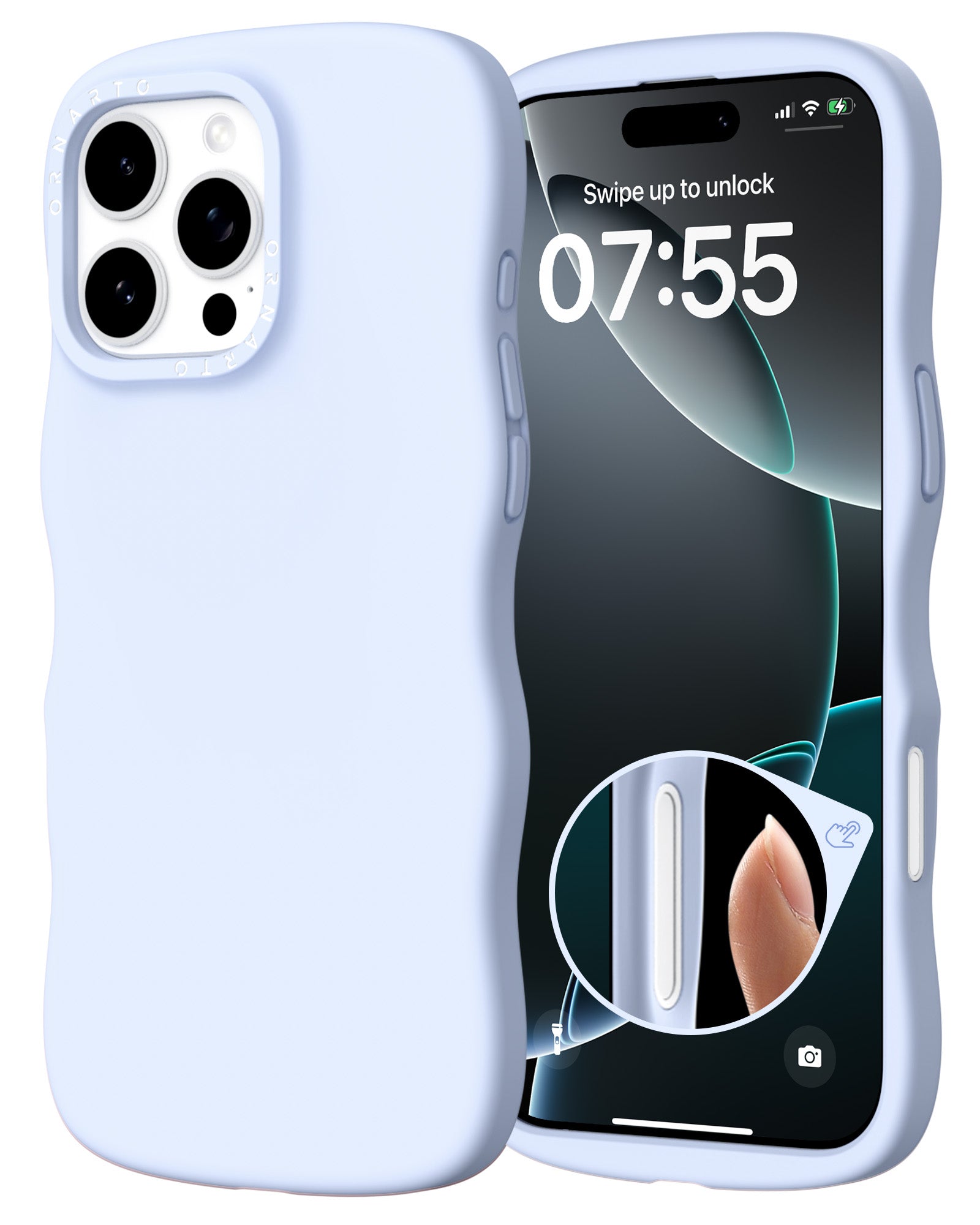 Wavy Liquid Silicone for iPhone 16 Pro | Pro Max