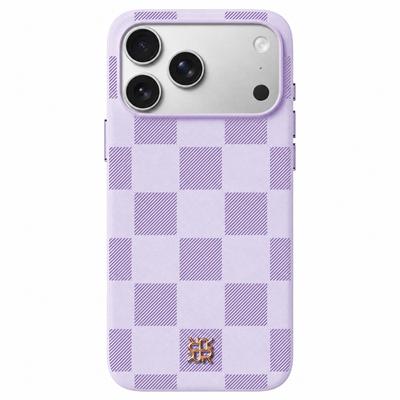 Check PU Leather Case for iPhone 18 Series