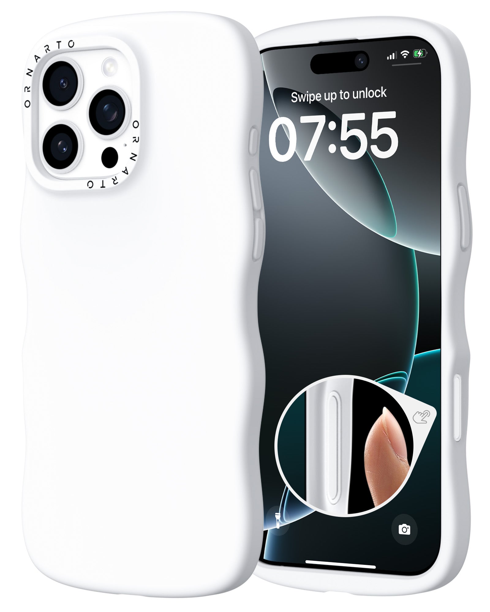 Wavy Liquid Silicone for iPhone 16 Pro | Pro Max